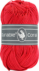 Durable Coral Baumwollgarn 316 (Red)