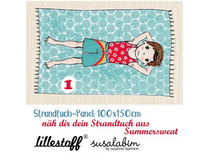 Junge 1, Strandtuch, Sommersweat, Bio Stoff, Lillestoff