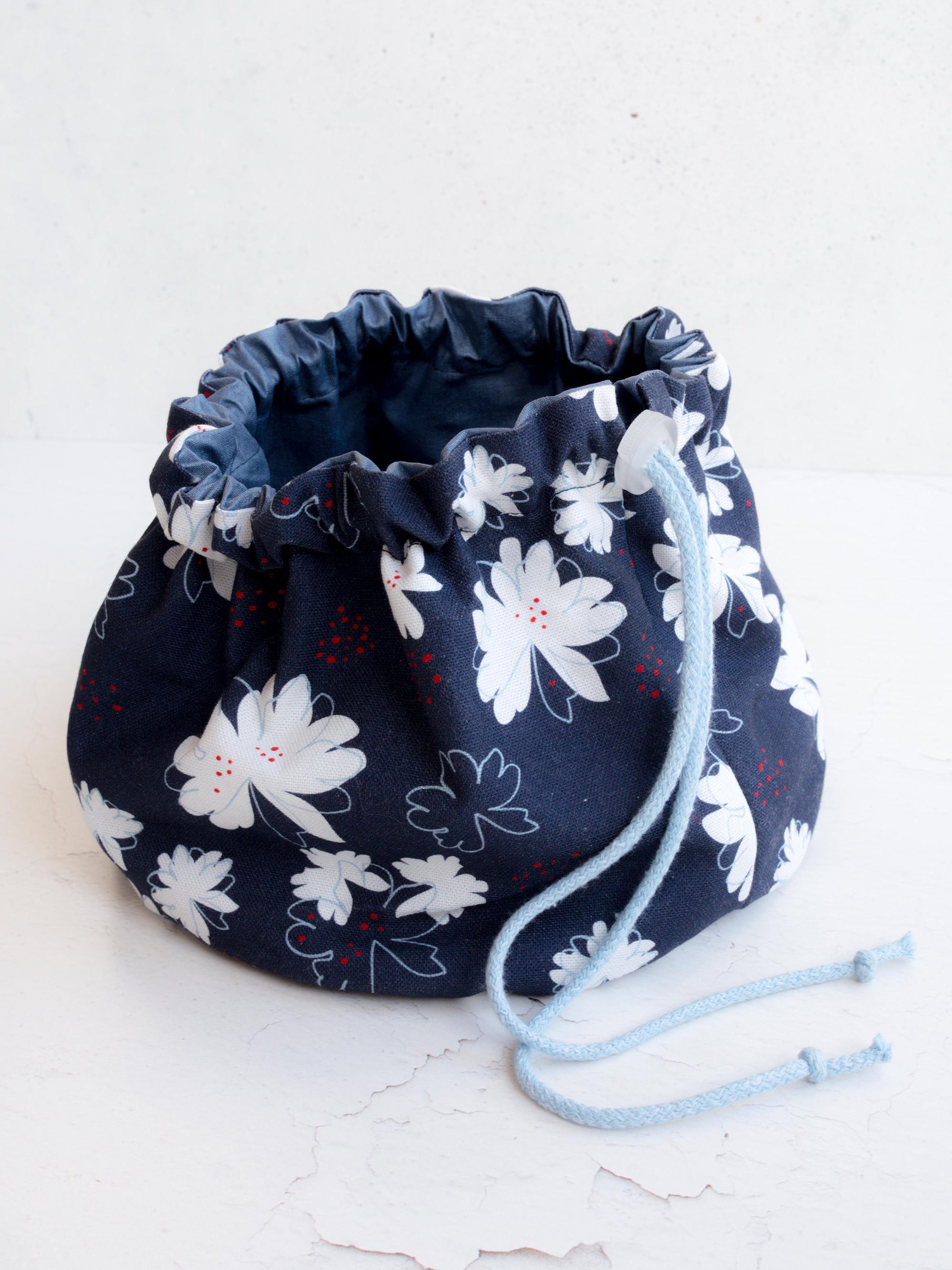 Nähset,  DIY, Holiday Panel, Canvas, Tasche, burgundy, dunkelblau