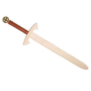 Templerschwert aus Holz, Holzspielzeug, Holzschwert