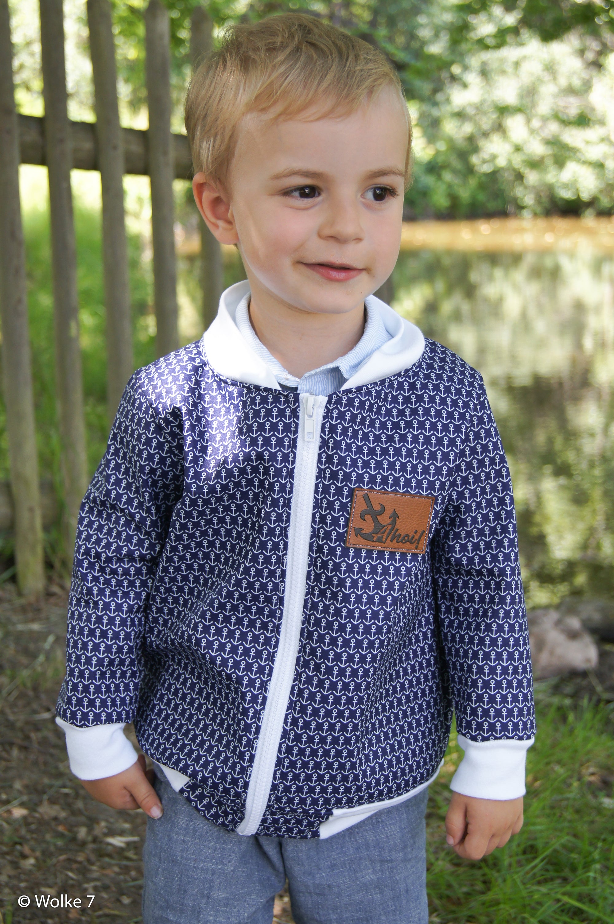 Softshell, Anker, dunkelblau,  Fiete, NANO-Softshell, Fiete Swafing, öko-tex 100