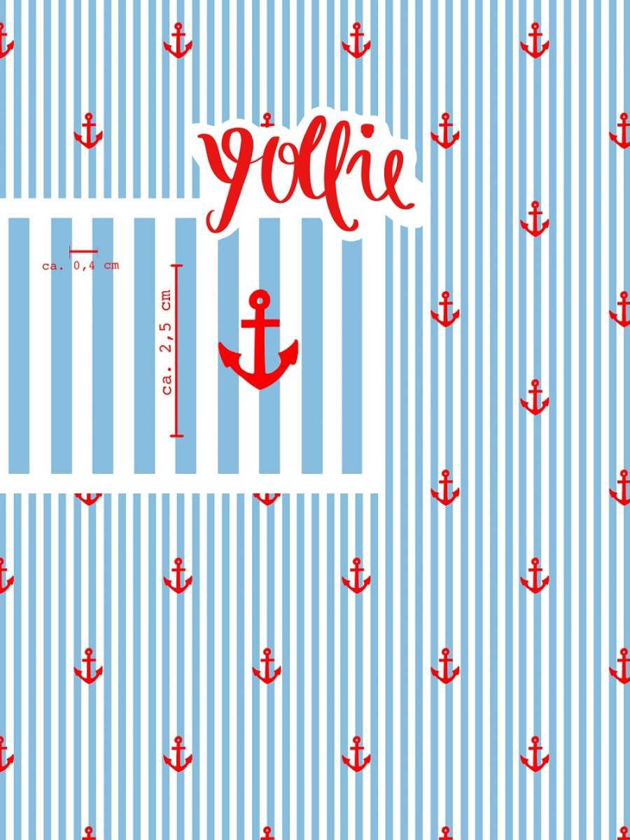 Yollie Bio Jersey Lillestoff Anker organic cotton