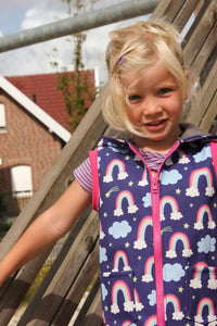 Prinzessin Phantasie by Sandra Kretzmann NANO-Softshell, Softshell Regenbögen, dunkelgrau