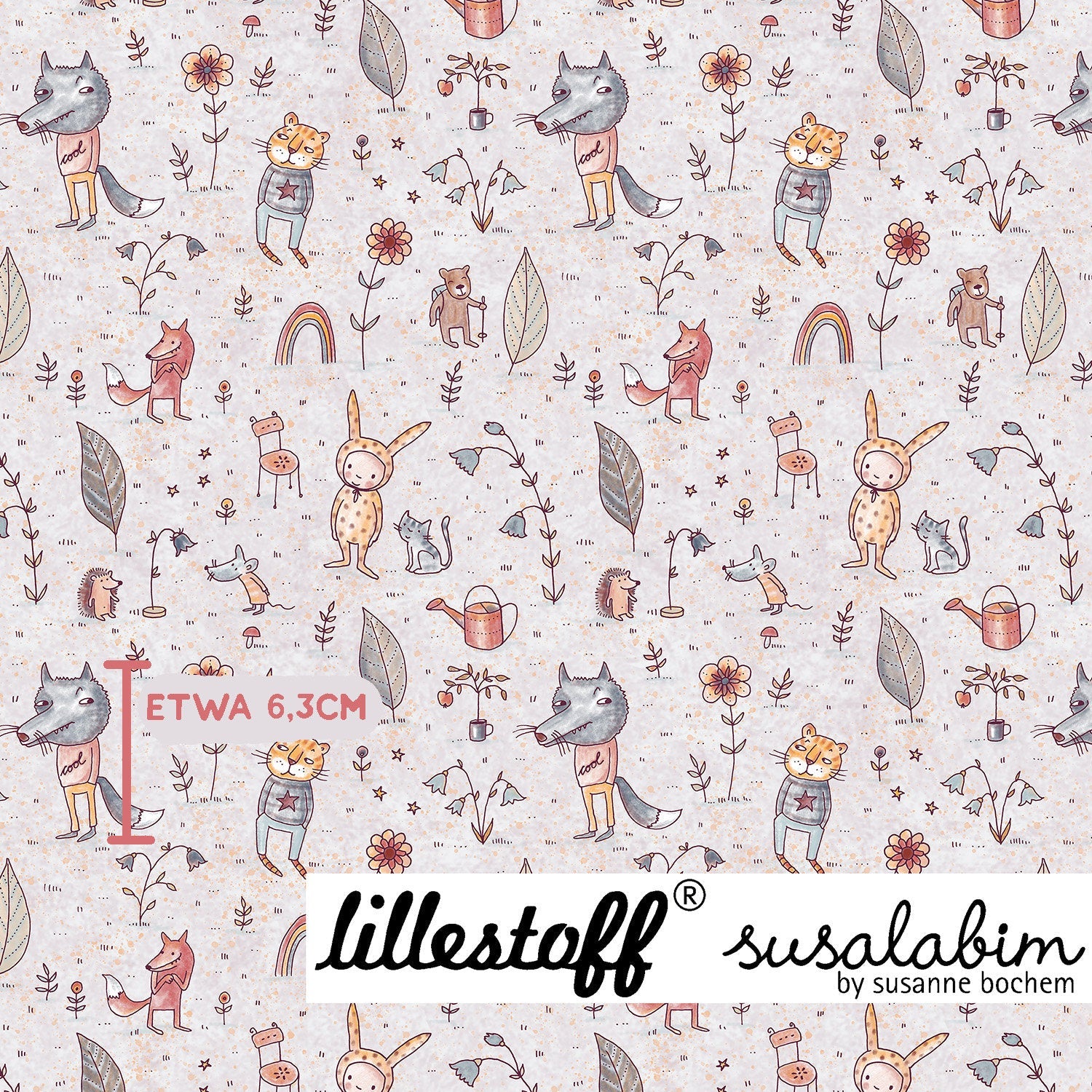 Wolf und Freunde, Lillestoff, Bio Summersweat, SUSAlabim