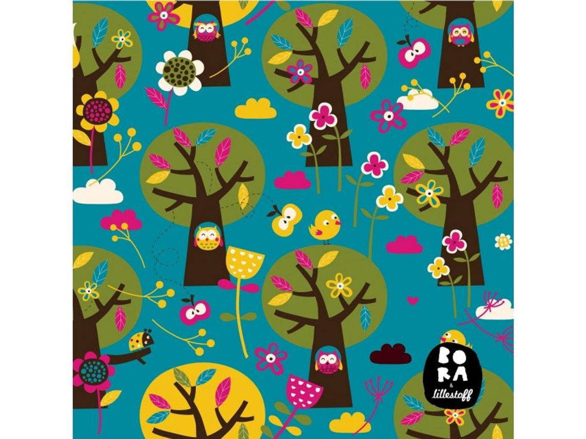 Appletree, Lillestoff, Bio Jersey, Bora, organic Cotton, Apfelbaum