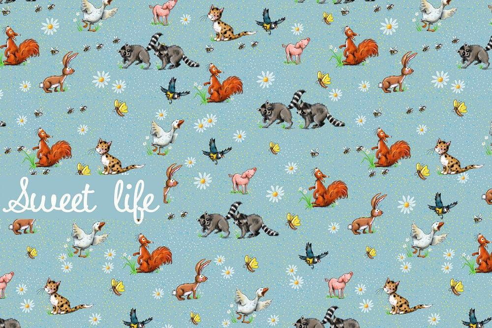 Sweet Life, Lillestoff, Bio Webware, Waldtiere, Tante Gisi