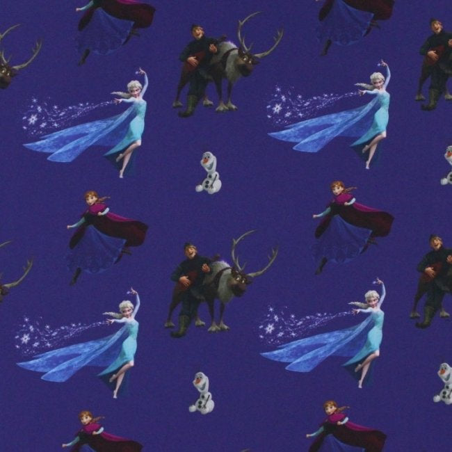 Frozen 2, Eiskönigin, Jersey, Anna und Elsa, Frozen blau
