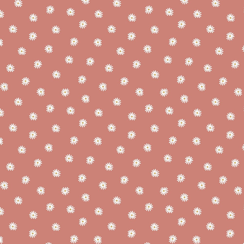 Bio Jersey GOTS, Blümchen, hell rosa, kleine Blumen, blush