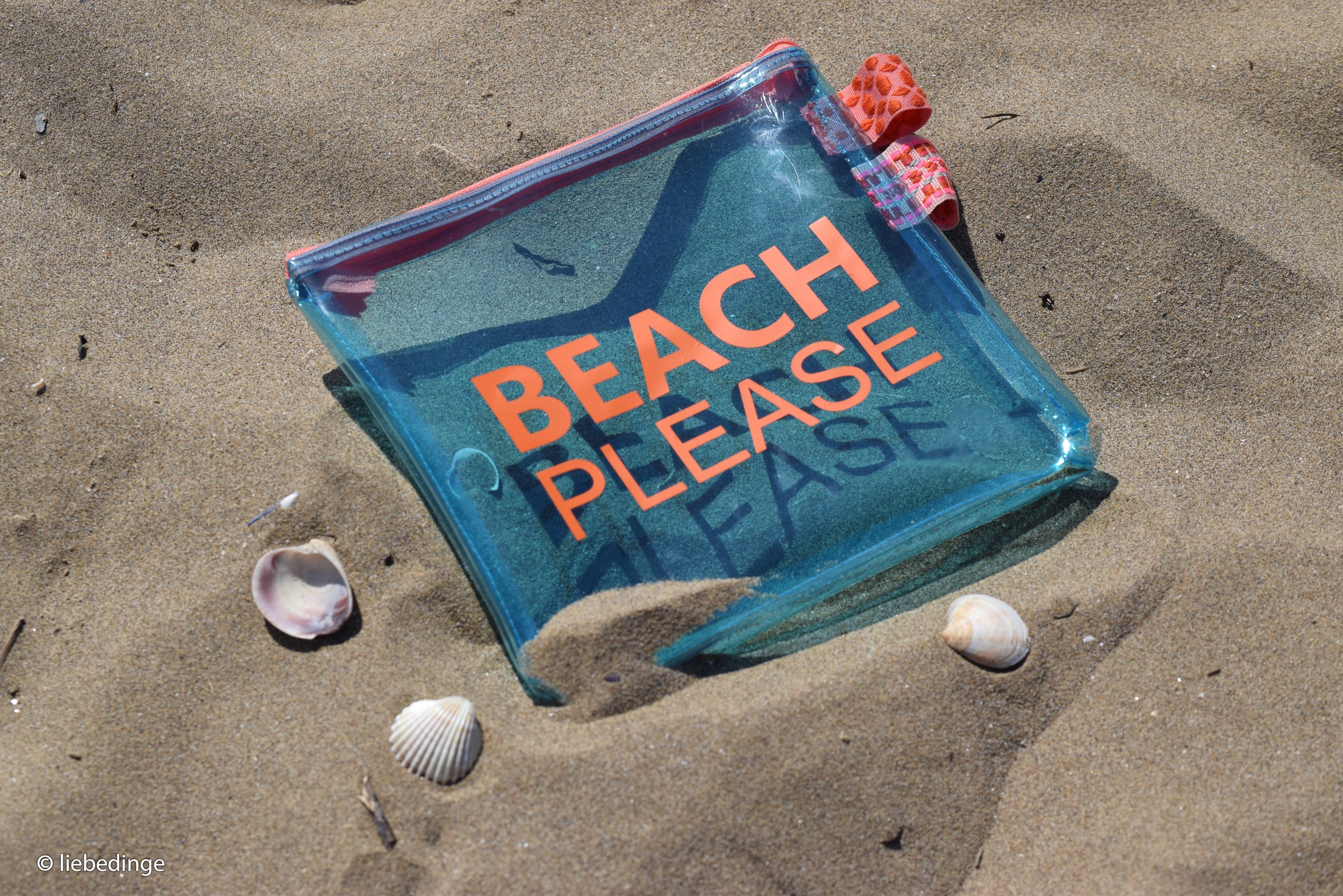 Taschenstoff Folie Klarsichtfolie Transparente hellblau  Window / Vista Swafing