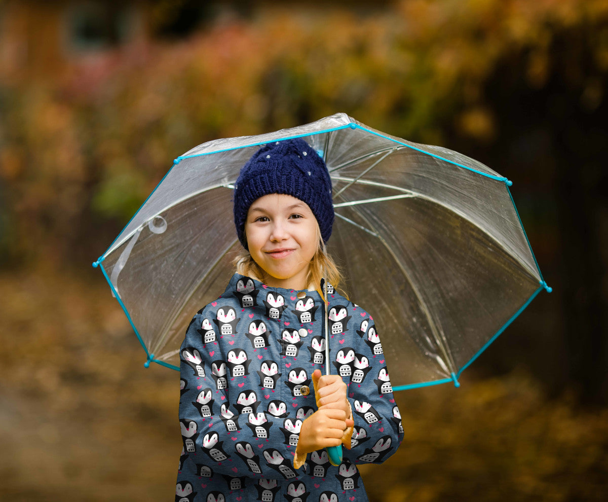 Softshell, Pinguin mit Herz, marine, NANO-Softshell,