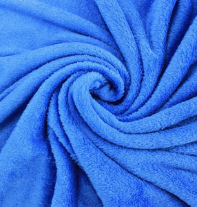 Wellness Fleece blau